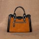 Handcrafted Hazel Charcoal Handbag Leather
